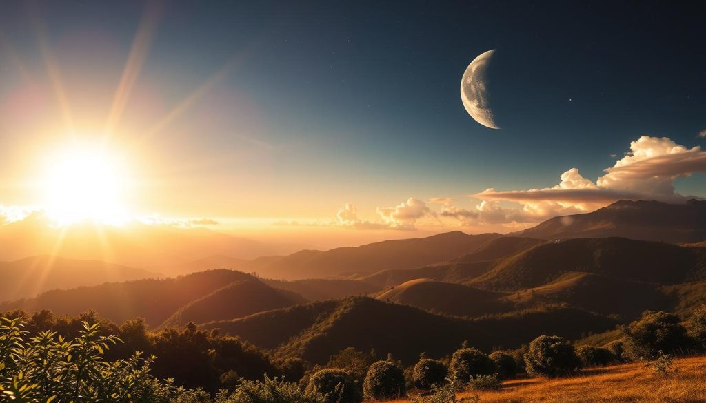 big three rising sun moon
