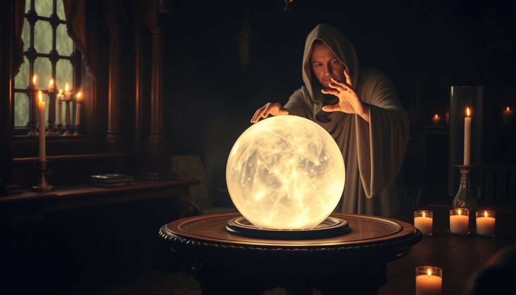 crystal ball reading