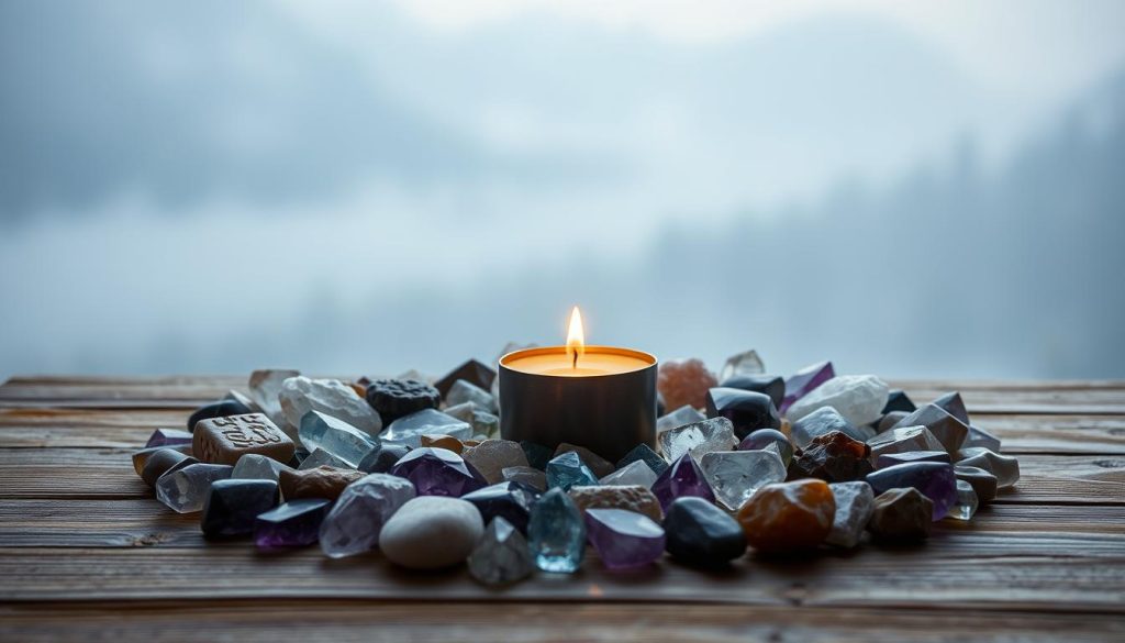 crystal stone cleanse