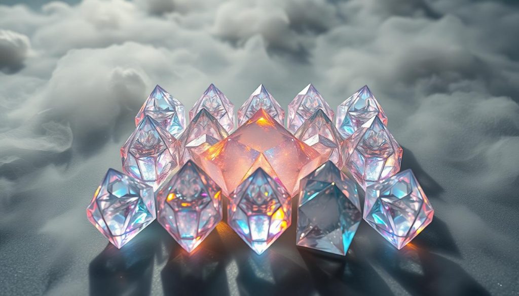 crystals grid