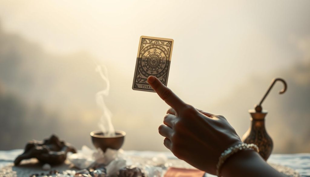 pull card morning