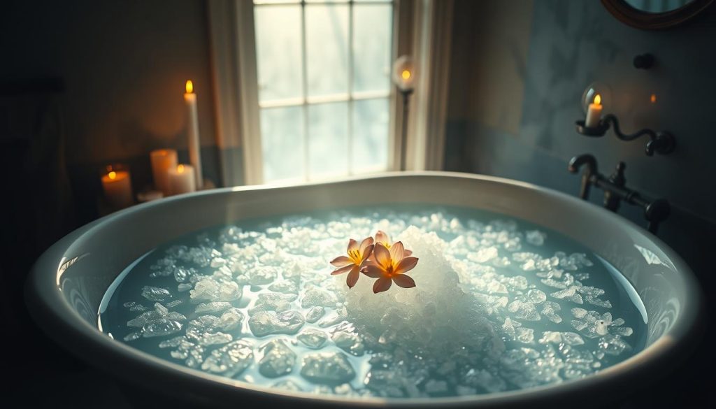 salt bath cleansing